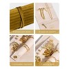 Benevolence LA Jewelry Roll Velvet Travel Organizer - 3 of 4