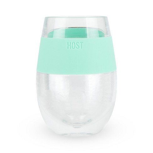 Host Plastic Stemless Wine Glasses - Double Wall Insulated FREEZE Drink  Chiller Marble Wine Cup with Freezing Gel, Wine Glasses for Red and White  Wine, 8.5 oz, Marble