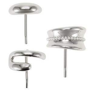 Unique Bargains Women Strong Hold Ponytail Buckle Hair Clip 3pcs - 1 of 4