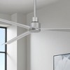 65" Minka Aire Simple Silver Outdoor Ceiling Fan with Remote Control - 2 of 4