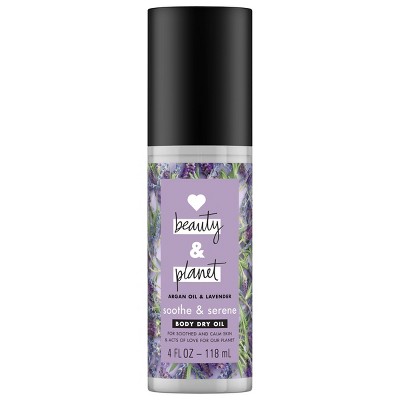 Love Beauty and Planet Dry Lavender Body Oil - 4 fl oz