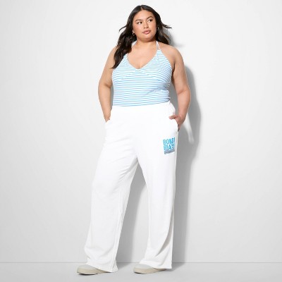 Women's Mid-Rise French Terry Sweatpants - Wild Fable™