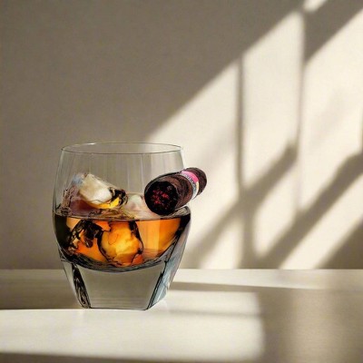 Godinger Arturo Cigar Old Fashion Glasses - Thumbnail 4