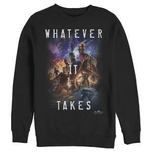 Men's Marvel Avengers: Endgame Whatever It Takes Poster Sweatshirt - 1 of 3