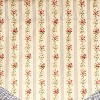 RLF Home Mountain Floral Ruffled Cornice 100% Cotton with Fully Lined 3" Rod Pocket Valnance for Windows 50" x 17" Blue - 4 of 4