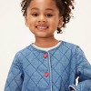 Toddler Quilted Denim Jacket - kate spade new york x Target Medium Blue - 4 of 4