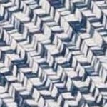 dark blue/ivory