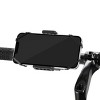 Bike Phone Holder Handlebar, Bicycle Phone Mount with 360 Degree Rotation and Corner Grip Silicone Bands