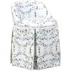 Skyline Furniture Vanity Chair in Kaleidoscope Floral: Skirted, with Back, for Bedroom or Bathroom - 2 of 4