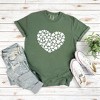 Simply Sage Market Women's Shamrock Heart Short Sleeve Garment Dyed Tee - 3 of 4