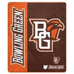 NCAA Bowling Green Falcons Ultra Soft Tailgate Throw Blanket - 1 of 2