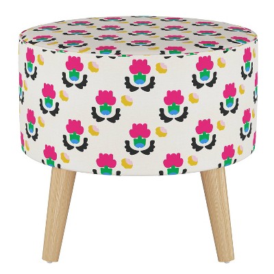 target round ottoman