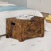 Wooden Storage Bench, 23.6" Toy Chest with Safety Hinge, Multi-Use Entryway Seat, for Living Room, Bedroom, Easy Assembly - 4 of 4