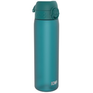 Ion8 BPA Free Recyclon Water Bottle - 18oz - Solid Aqua 17 oz - 1 of 4