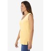 Woman Within Plus Size Perfect Sleeveless Shirred V-Neck Tunic - 4 of 4