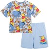 Disney Mickey Mouse Winnie The Pooh Donald Duck Pluto Piglet Tigger Graphic T-Shirt and Shorts Set Infant to Big Kid - 4 of 4
