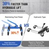 1 Pack Car Wheel Dolly with Tire Jack, 1500 LBS Capacity Car Trailer Dolly, Car Skates for Vehicle, Car Dolly Jack - 4 of 4