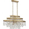 Savoy House Luna 10 - Light Chandelier in  Warm Brass - 2 of 4