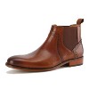 Gino Vitale | Men's Handcrafted Genuine Leather Chelsea Brogue Dress Boot - 2 of 3