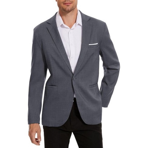 One button suit jacket best sale