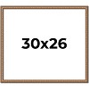 PosterPalooza | Slim Profile Gold Picture Frame - UV Acrylic, Backing Board, Hanging Hardware Included - 2 of 4