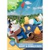 Campsites Series-Goofy & Donald duck Cherry Blossom Version (D-Stage) - 3 of 4