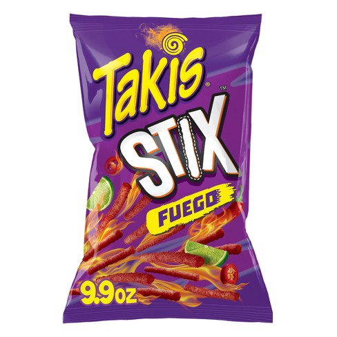 Takis Stix Fuego Corn Sticks - 9.9oz : Target