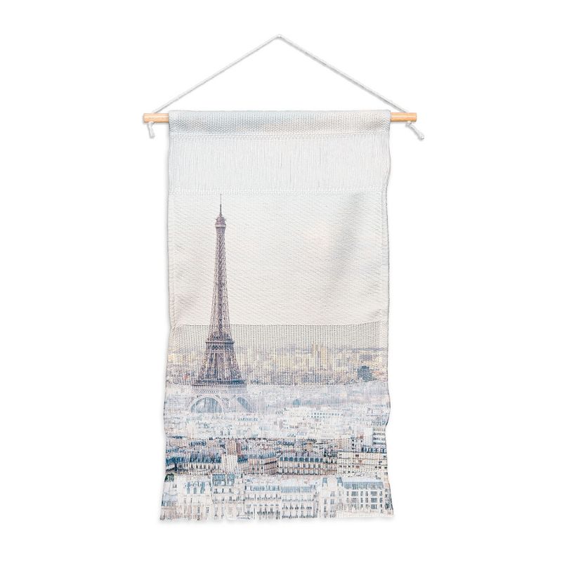Eye Poetry Photography Paris Skyline Eiffel Tower View Fiber Wall Hanging - Society6, 1 of 4