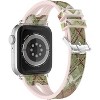 Worryfree Gadgets Silicone Shiny Slim Band for Apple Watch 38/40/41mm, 42/44/45mm iWatch Series 8 7 6 5 4 3 2 1 & SE- Assorted Colors - 2 of 3
