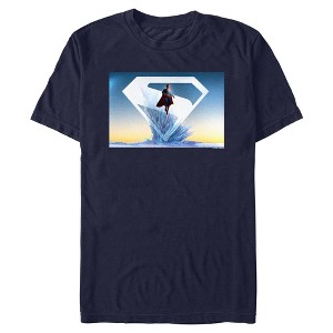 Mens Superman Fortress of Solitude Photo T Shirt - 1 of 4