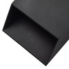 C Cattleya 9.5in Matte Black Aluminum LED Outdoor Wall Lights(2-Pack) - 4 of 4