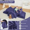 11-Piece Convertible Kids Sectional Sofa – Modular Play Couch with Floor Cushion, Fortplay Furniture for Toddlers, Boys & Girls, Bedroom/Playroom Use - 2 of 4