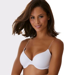 Women's Underwire Clear Strap T-Shirt Bra - LASCANA - 1 of 4