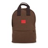 Manhattan Portage 15.75" Waxed Nylon Governors Backpack, Dark Brown - 2 of 4