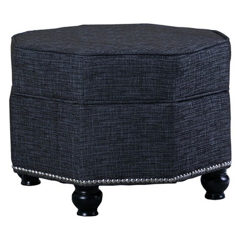 Blue discount ottoman target