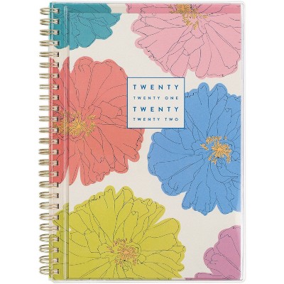 2021-22 Academic Weekly/Monthly Planner 5.5" x 8.5" Floral - Atlantic-Pacific for Cambridge