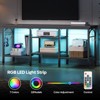 Pinmoco 47" LED TV Stand with Open Shelves, Media Entertainment Center for Living Room/Bedroom - 4 of 4