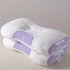 Rbied 3D Knitted Cotton Massage Pillow Cervical Pillow for Sleeping Side Back Stomach Sleeper (2 pack) - 2 of 4