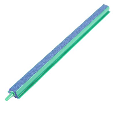 Unique Bargains Aquarium Plastic Air Stone Bar Green Blue 10.4"