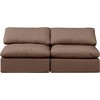 Meridian Furniture,Indulge Vegan Leather Modular Sofa - 4 of 4
