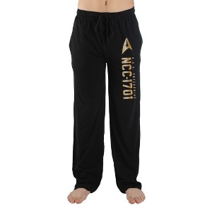 Star Trek USS Enterprise Mens Sleep Pajama Pants - 1 of 2