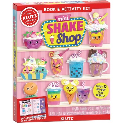 Klutz Mini Shake Shop Craft Kit, Includes Molds, Color Packets & Recipe Book, Ages 7 and Up