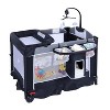 Kinder King 4-in-1 Portable Nursery Center and Bedside Crib with Bassinet, Changing Table, Storage Basket, Side Zipper & Travel Bag - 2 of 4