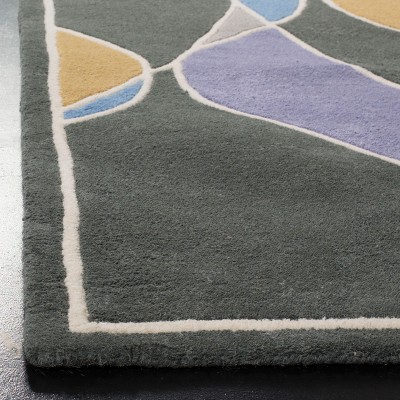 Soho Multi Rectangular Hand Tufted Wool Area Rug