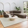 Hauteloom Ayumu Off White Hand Woven Wool Area Rug - 2 of 4