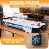 PLAYAPUT 36 Inch Table Top Air Hockey Game, Blue - 4 of 4