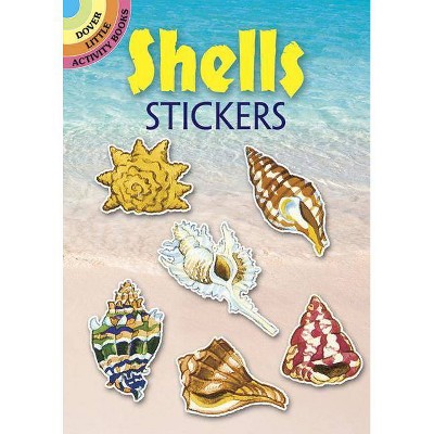 Shells Stickers - (Dover Little Activity Books) by  Nina Barbaresi (Paperback)