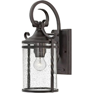 Hinkley Casa 17 1/2" High Olde Black Outdoor Wall Light - 1 of 2