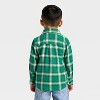 Toddler Boys' Plaid Flannel Shirt - Cat & Jack™ - 2 of 3