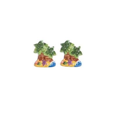 Beachcombers Palm Tree Salt & Pepper Set
